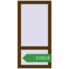 Ціноутворення Вікна 500x1000 мм REHAU Euro 60 WALNUT з двох сторін. Ціна: ₴3,052.12