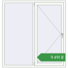 Ціноутворення Вікна 1500x1590 мм REHAU Euro 60 Білий (RAL 9016) з двох сторін. Ціна: ₴9,491.23
