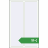 Ціноутворення Вікна 1000x1600 мм REHAU Euro 60 Білий (RAL 9016) з двох сторін. Ціна: €119.23