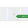 Ціноутворення Вікна 3000x1400 мм REHAU Euro 60 Білий (RAL 9016) з двох сторін. Ціна: €405.26