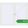Ціноутворення Вікна 1750x1450 мм REHAU Euro 60 Білий (RAL 9016) з двох сторін. Ціна: €228.11