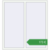 Ціноутворення Вікна 1300x1420 мм Altest Pony 375 RAL 9016 Traffic white з двох сторін. Ціна: €173.21