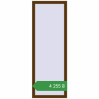 Ціноутворення Вікна 600x1670 мм REHAU Euro 60 WALNUT з двох сторін. Ціна: ₴4,254.62