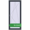 Ціноутворення Вікна 900x2100 мм REHAU Euro 70 ANTHRACITE_GREY_STRUKTURAL з двох сторін. Ціна: ₴18,033.71