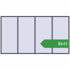 Ціноутворення Вікна 4000x2200 мм REHAU Euro 60 ANTHRACITE_GREY_STRUKTURAL з двох сторін. Ціна: $642.61