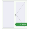 Ціноутворення Вікна 1300x1500 мм REHAU Brillant-Design Білий (RAL 9016) з двох сторін. Ціна: ₴10,995.20
