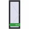 Ціноутворення Вікна 800x2000 мм REHAU Brillant-Design BLACK_ULTI-MATT з двох сторін. Ціна: €453.30