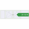 Ціноутворення Вікна 2670x840 мм Altest Pony 375 RAL 9016 Traffic white з двох сторін. Ціна: ₴20,122.20