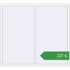 Ціноутворення Вікна 2000x1800 мм REHAU Euro 60 Білий (RAL 9016) з двох сторін. Ціна: €226.86