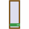 Ціноутворення Вікна 490x1270 мм REHAU Euro 60 GOLDEN OAK з двох сторін. Ціна: $78.00