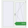 Ціноутворення Вікна 1200x1350 мм REHAU Euro 60 Білий (RAL 9016) з двох сторін. Ціна: €178.74