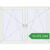 Ціноутворення Вікна 2000x1500 мм REHAU Euro 60 Білий (RAL 9016) з двох сторін. Ціна: 15 471.81 UAH