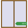 Ціноутворення Вікна 1600x1700 мм REHAU Brillant-Design GOLDEN OAK з двох сторін. Ціна: €434.56