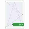 Ціноутворення Вікна 1100x1650 мм REHAU Euro 70 Білий (RAL 9016) з двох сторін. Ціна: €313.49