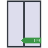 Ціноутворення Вікна 1100x1500 мм REHAU Euro 60 ANTHRACITE_GREY_STRUKTURAL з двох сторін. Ціна: $144.87