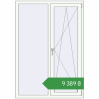 Ціноутворення Вікна 1160x1650 мм REHAU Euro 70 Білий (RAL 9016) з двох сторін. Ціна: ₴9,388.68