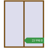 Ціноутворення Вікна 1920x2260 мм REHAU Euro 70 GOLDEN OAK з двох сторін. Ціна: ₴23,997.60