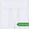 Ціноутворення Вікна 1800x1800 мм REHAU Euro 70 Білий (RAL 9016) з двох сторін. Ціна: 13 319.21 UAH
