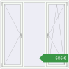 Ціноутворення Вікна 1800x1800 мм REHAU Brillant-Design Білий (RAL 9016) з двох сторін. Ціна: €504.91