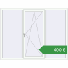 Ціноутворення Вікна 2070x1600 мм REHAU Euro 70 Білий (RAL 9016) з двох сторін. Ціна: €399.50