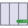 Ціноутворення Вікна 2400x2000 мм REHAU Euro 70 ANTHRACITE_GREY_STRUKTURAL з двох сторін. Ціна: €674.91