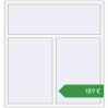 Ціноутворення Вікна 1500x1600 мм REHAU Euro 60 Білий (RAL 9016) з двох сторін. Ціна: €188.52