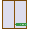 Ціноутворення Вікна 1300x1500 мм REHAU Brillant-Design GOLDEN OAK з двох сторін. Ціна: ₴14,907.36