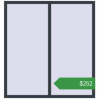 Ціноутворення Вікна 1500x1600 мм REHAU Euro 70 ANTHRACITE_GREY_STRUKTURAL з двох сторін. Ціна: $251.69