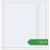 Ціноутворення Вікна 1300x1380 мм REHAU Brillant-Design Білий (RAL 9016) з двох сторін. Ціна: ₴7,311.62