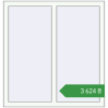Ціноутворення Вікна 1007x1052 мм REHAU Euro 60 Білий (RAL 9016) з двох сторін. Ціна: ₴3,623.95