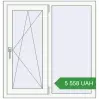Ціноутворення Вікна 1007x1052 мм REHAU Euro 60 Білий (RAL 9016) з двох сторін. Ціна: 5 558.18 UAH