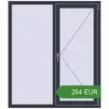 Ціноутворення Вікна 1300x1500 мм REHAU Euro 60. Ціна: 264.46 EUR