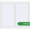 Ціноутворення Вікна 1105x994 мм REHAU Euro 60 Білий (RAL 9016) з двох сторін. Ціна: ₴3,854.97