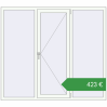 Ціноутворення Вікна 1800x1600 мм REHAU Euro 70 ANTHRACITE_GREY_STRUKTURAL ззовні. Ціна: €423.49