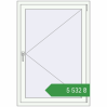 Ціноутворення Вікна 900x1300 мм REHAU Euro 60 Білий (RAL 9016) з двох сторін. Ціна: ₴5,532.42