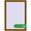 Ціноутворення Вікна 750x1050 мм REHAU Euro 60 GOLDEN OAK з двох сторін. Ціна: $86.16
