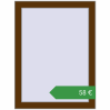 Ціноутворення Вікна 600x800 мм REHAU Euro 60 WALNUT з двох сторін. Ціна: €57.62