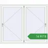 Ціноутворення Вікна 1750x1450 мм REHAU Euro 70 Білий (RAL 9016) з двох сторін. Ціна: ₴14,916.89
