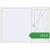 Ціноутворення Вікна 2000x1460 мм REHAU Euro 60 Білий (RAL 9016) з двох сторін. Ціна: €239.79