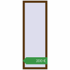 Ціноутворення Вікна 600x1670 мм REHAU SYNEGO MD WALNUT з двох сторін. Ціна: €200.23