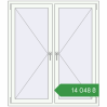 Ціноутворення Вікна 1300x1500 мм REHAU Euro 70 Білий (RAL 9016) з двох сторін. Ціна: ₴14,048.44