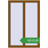 Ціноутворення Вікна 800x1200 мм REHAU Euro 70 GOLDEN OAK з двох сторін. Ціна: 165.27 EUR