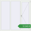 Ціноутворення Вікна 1800x1800 мм REHAU Euro 60 Білий (RAL 9016) з двох сторін. Ціна: ₴12,039.52