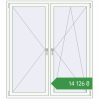 Ціноутворення Вікна 1500x1700 мм REHAU Euro 70 Білий (RAL 9016) з двох сторін. Ціна: ₴14,126.12