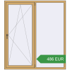 Ціноутворення Вікна 1575x1760 мм Altest Pony 375 RAL 1002 Sand yellow з двох сторін. Ціна: 486.07 EUR