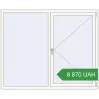 Ціноутворення Вікна 1750x1430 мм REHAU Euro 60 Білий (RAL 9016) з двох сторін. Ціна: 8 870.26 UAH