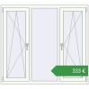 Ціноутворення Вікна 1500x1350 мм REHAU Euro 60 WALNUT ззовні. Ціна: €333.27