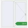 Ціноутворення Вікна 1500x1590 мм REHAU Euro 60 Білий (RAL 9016) з двох сторін. Ціна: €225.67