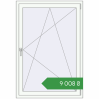 Ціноутворення Вікна 1000x1450 мм REHAU Brillant-Design Білий (RAL 9016) з двох сторін. Ціна: ₴9,008.43