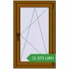Ціноутворення Вікна 650x1050 мм REHAU Brillant-Design GOLDEN OAK з двох сторін. Ціна: 12 203.11 UAH